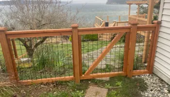 Fence Installation for McBride and Sons Fence in Camano, WA