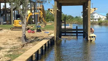 New Dock Construction for Coastal Marine Construction in Bay St. Louis, MS