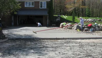 Stamped Concrete Installation for Concrete Pros, LLC in Lorain, OH