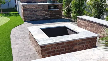 Patio Design & Construction for Green landscape in Chandler, AZ