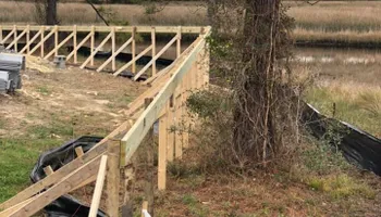 Bulk Heads for TaylorBuilt Marine Construction in Newport, NC