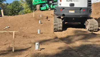 Helical Pier Footings for Elite Piers LLC in East Bethel, MN
