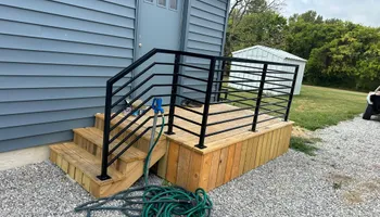 Ornamental iron railings for Dog Town Welding and Fabrication in Portland,  TN