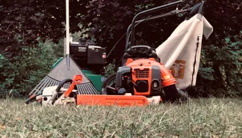 Mowing for S.C. Landscaping in Franklin, NH