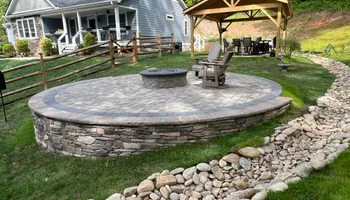 Retaining Wall Construction for Outdoor Assassins LLC in Hendersonville, NC