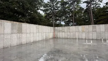 Stamped Concrete Installation for Modern Concrete LLC in Lowell, AR