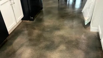Epoxy Flooring Installation for Envious coatings in Wildwood, FL