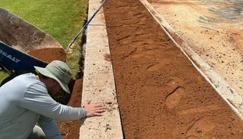 Mulch Installation for CSS Renovations in Huntsville, AL