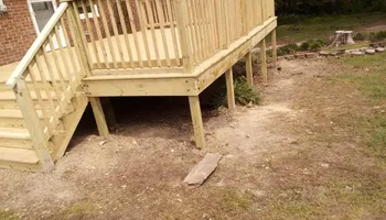 Deck Construction for Tarheel Restoration in Durham, NC