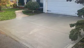 Concrete Driveway Replacement for Deerbrook Construction in Pontiac, MI