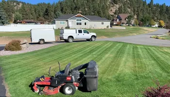 Mowing for Lowry’s Lawn Care LLC in East Helena, MT