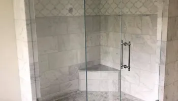 Custom Glass Installation for Topline Glassworks in Kansas City, MO