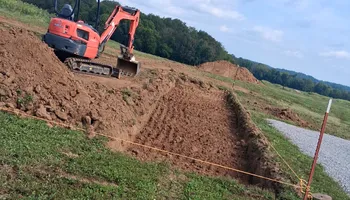 Site Preparation for Willetts Excavation & Septic in McMinnville, TN