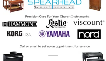 Hammond Organ Repairs for Spearhead Music Service in Effingham, SC