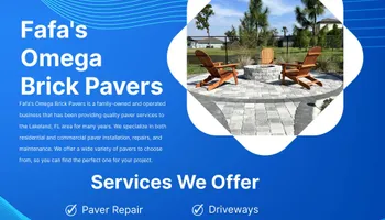 Paver Installation for Fafa's Omega Brick Pavers in Lakeland, FL