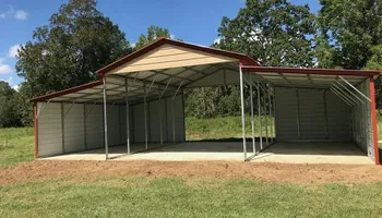 Carport for Elite Custom Metal Structures in Belmont, MS
