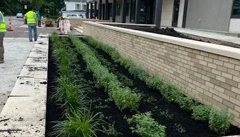 Commercial Landscape Install for K&R Landscaping - Commercial in Cincinnati, OH