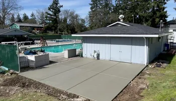 Concrete Driveways for MD Construction & Sewer in North Yelm, WA