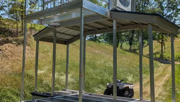 Floating Stairs for Moose Welding And Metalworks in Blue Ridge, GA