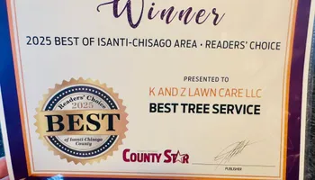 Tree Removal for K and Z Tree Care in Isanti County, MN
