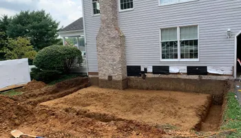 Land Clearing for B.E. Contracting LLC in White Marsh, MD