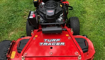Mowing for S.C. Landscaping in Franklin, NH