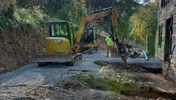 Grading And Leveling for Bernard’s Outdoor Services in Greeneville, TN