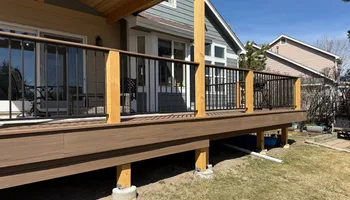 Deck & Patio Installation for Arnett Front Range Construction in Elizabeth, CO