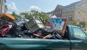 Yard Debris Clean Up for Moma Services Junk Removal Trash Removal in Baltimore, MD