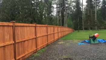 Fence Installation for McBride and Sons Fence in Camano, WA