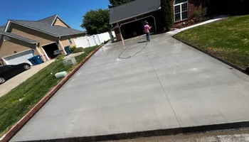 Concrete Driveway Installation for Immaculate Concrete and Construction in Troy, IL