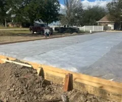 Concrete for JR’s Construction and Fencing in Liberty, TX