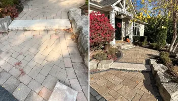 Interlock Repair & Re-Leveling for Pure Pavers Restoration in Burlington, ON