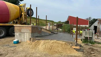 Concrete for Anderson Concrete Construction in Olmsted County, MN