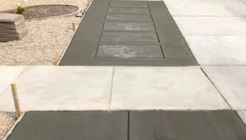 Stamped concrete, Pergolas, Artificial Turf for Melendez Concrete Group, LLC in El Paso, TX 