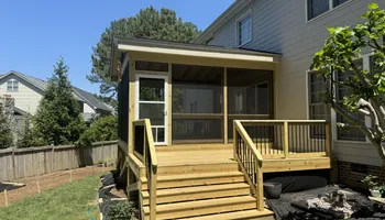 Deck & Patio Installation for Top Plate Construction in Clayton, NC
