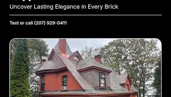 Masonry for DiMillo Construction in North Yarmouth, ME