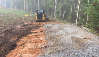 Grading and Excavation for The Gravel Guy in Blairsville, GA