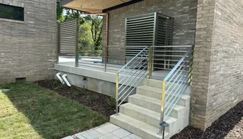 Ornamental iron railings for Dog Town Welding and Fabrication in Portland,  TN