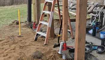 Helical Pier Footings for Elite Piers LLC in East Bethel, MN