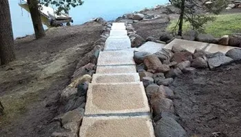Retaining Wall Construction for Jamco in Monticello, MN