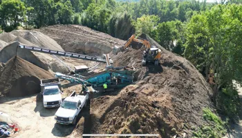 Land Clearing for B.E. Contracting LLC in White Marsh, MD