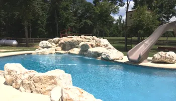 Inground Gunite Swimming Pools for Backyard Paradise Pools! in Splendora, TX