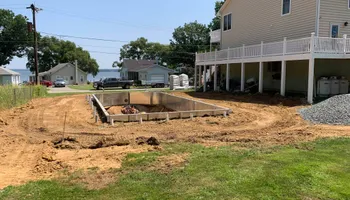 Land Clearing for B.E. Contracting LLC in White Marsh, MD