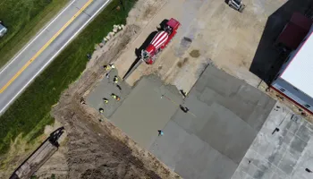 Pole Barn Construction for B&M Builders in Bremen, IN