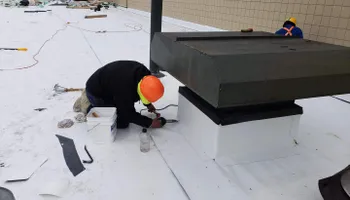 Spray polyurethane Foam&coating system for increased thermal protection. for Watershed Commercial Roofing in Grand Rapids, MI