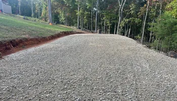 Grading and Excavation for The Gravel Guy in Blairsville, GA