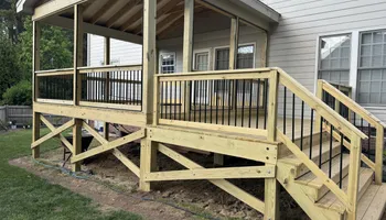 Deck & Patio Installation for Top Plate Construction in Clayton, NC