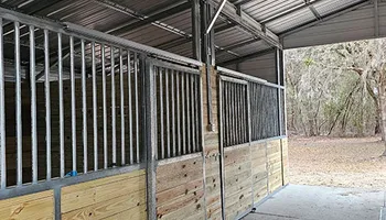 Custom Horse Barns for Ken's Specialized Services in Fort White, FL