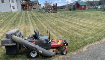 Mowing for Lowry’s Lawn Care LLC in East Helena, MT